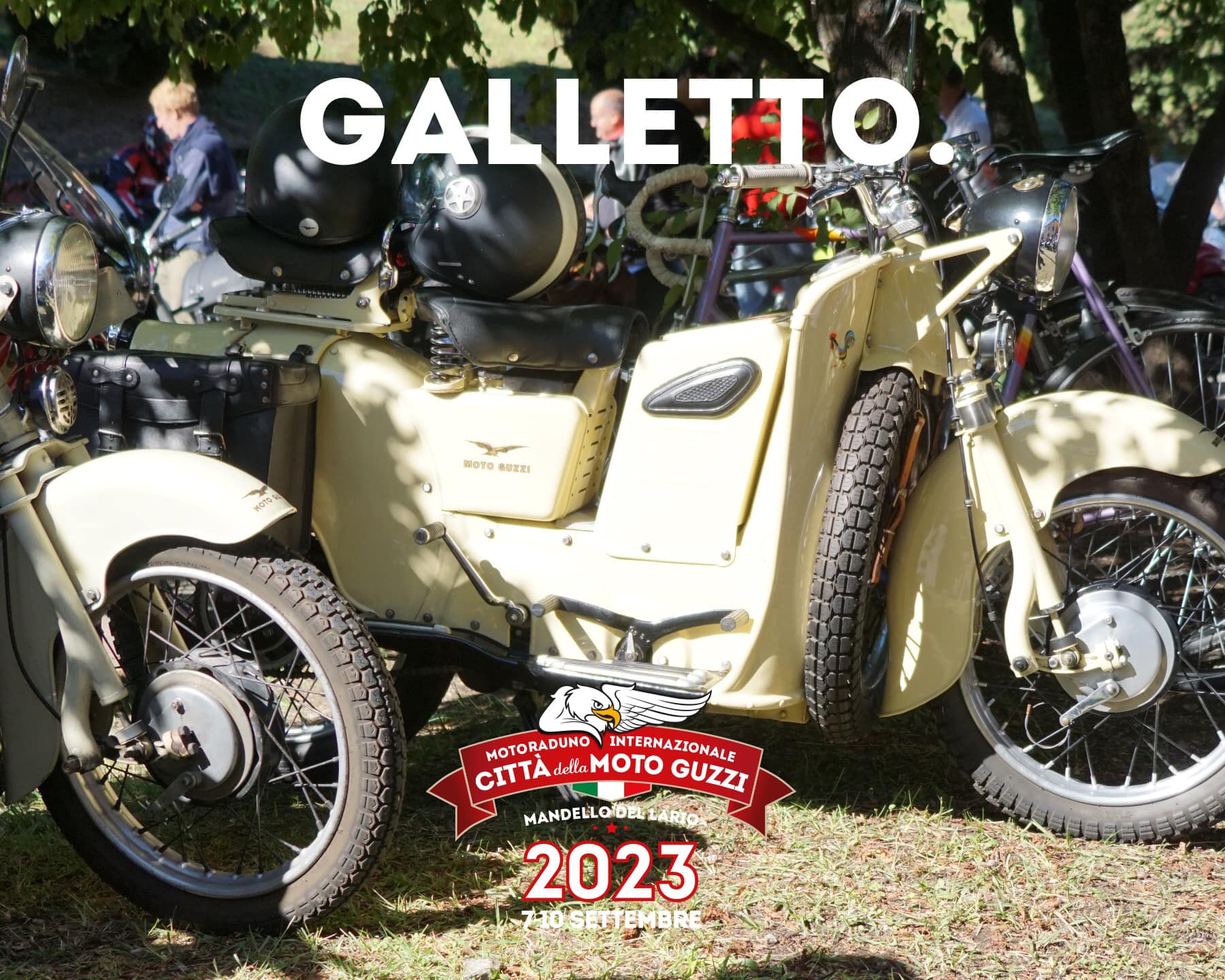Motoraduno Internazionale Città della Moto Guzzi 2023 - Galletto