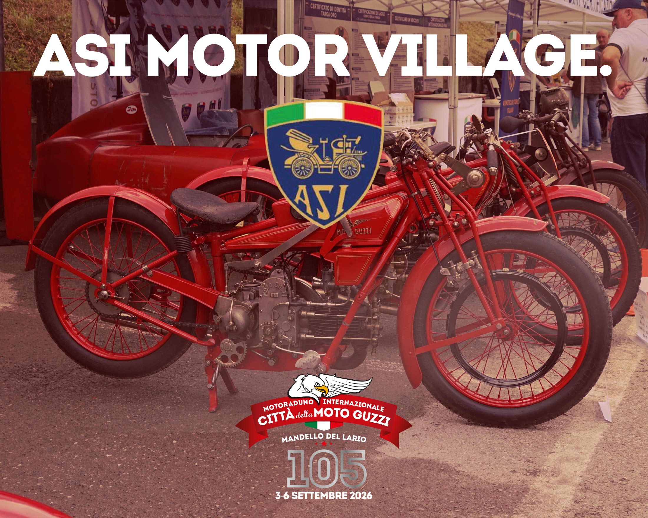 Motoraduno Internazionale Città della Moto Guzzi ASI